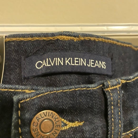 Calvin Klein High Rise Skinny Jeans Size 4 - Picture 5 of 7
